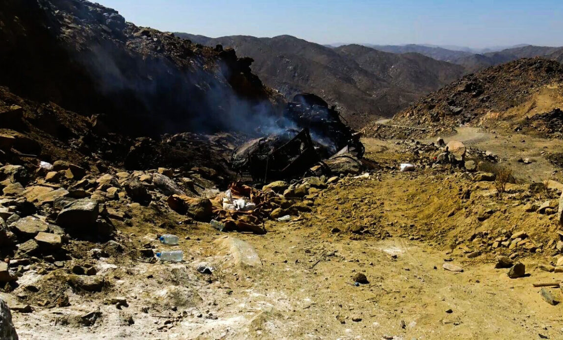 Saudi airstrike UN aid truck Yemen