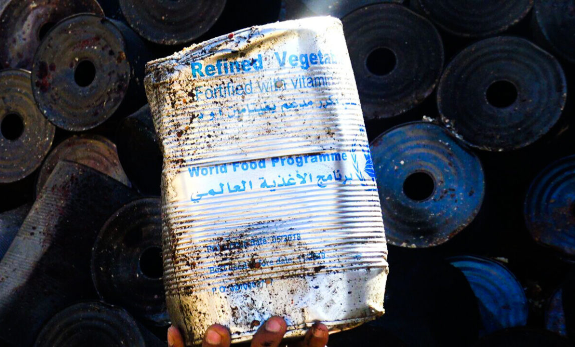 Saudi airstrike UN aid truck Yemen