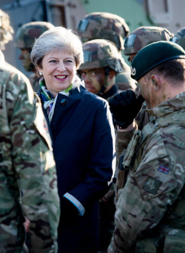 Theresa May | BREXIT Military