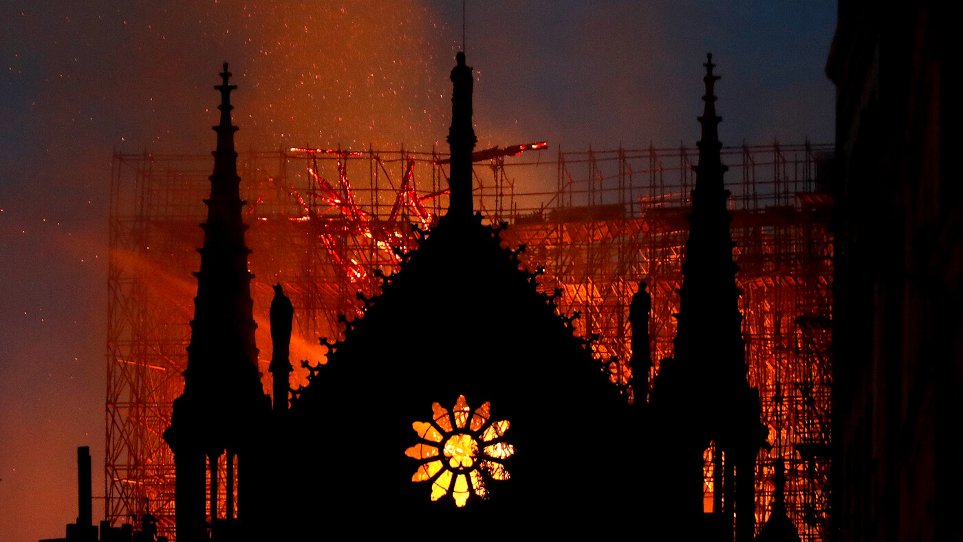 France Notre Dame Fire