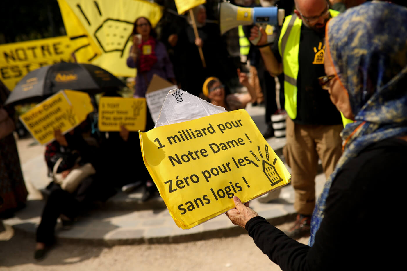 Francia Notre Dame | Chaleco amarillo