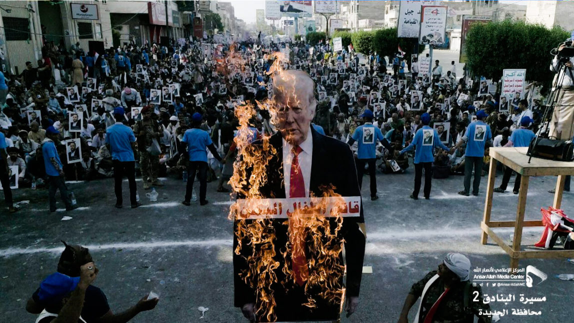 Yemen Protests Trump Veto of Congressional Resolution to Stop Supporting Saudi War
