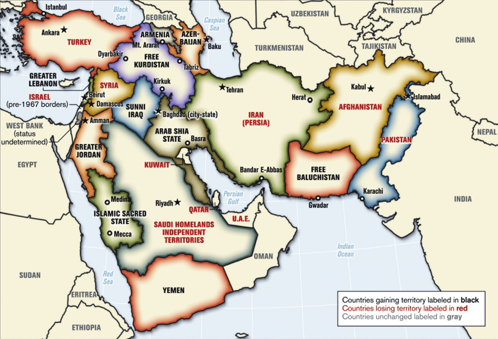 Bernard Lewis | Map