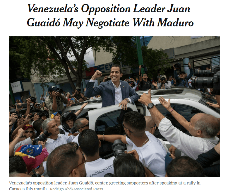 New York Times | Guaido