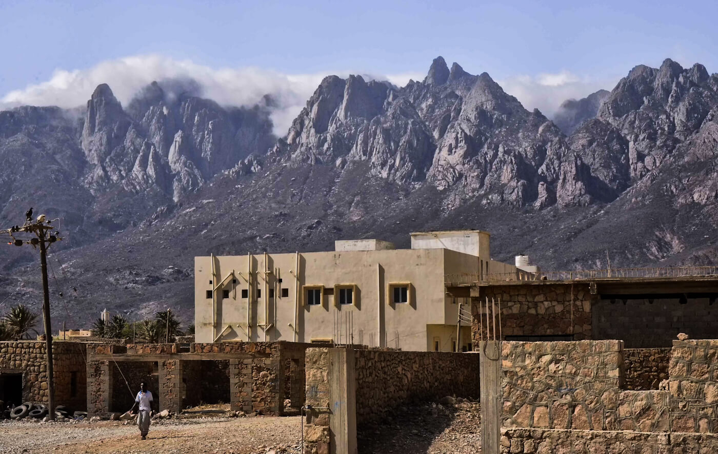 Montañas socotra yemen