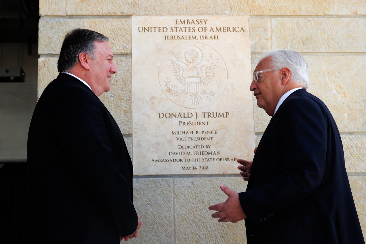 US Israel Pompeo Friedman West Bank Annexation
