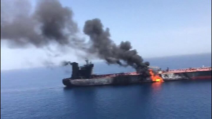 Pompeo Gulf of Oman Narrative Torpedoed by Vessel’s Japanese Owner