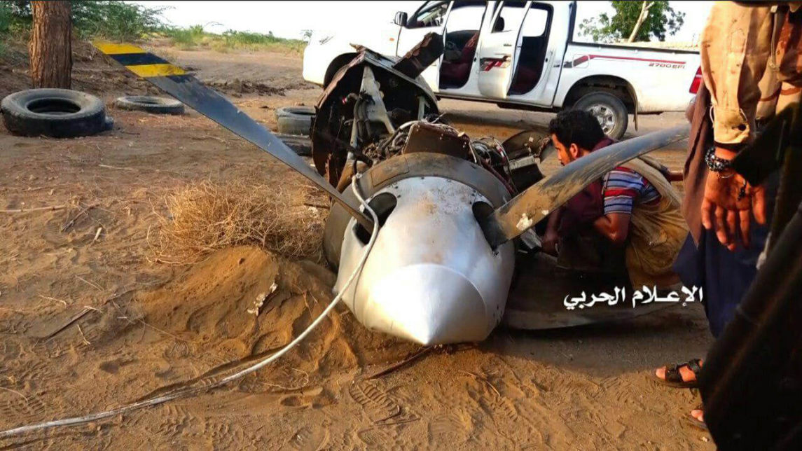 美国MQ-9无人驾驶飞机降落在Hodeida上显示美国直接参与也门战争