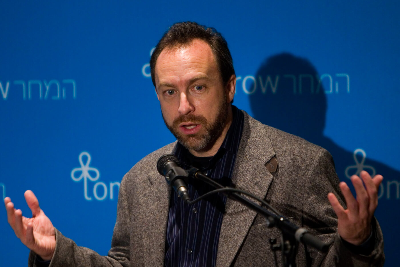 Jimmy Wales Wikipedia Israel