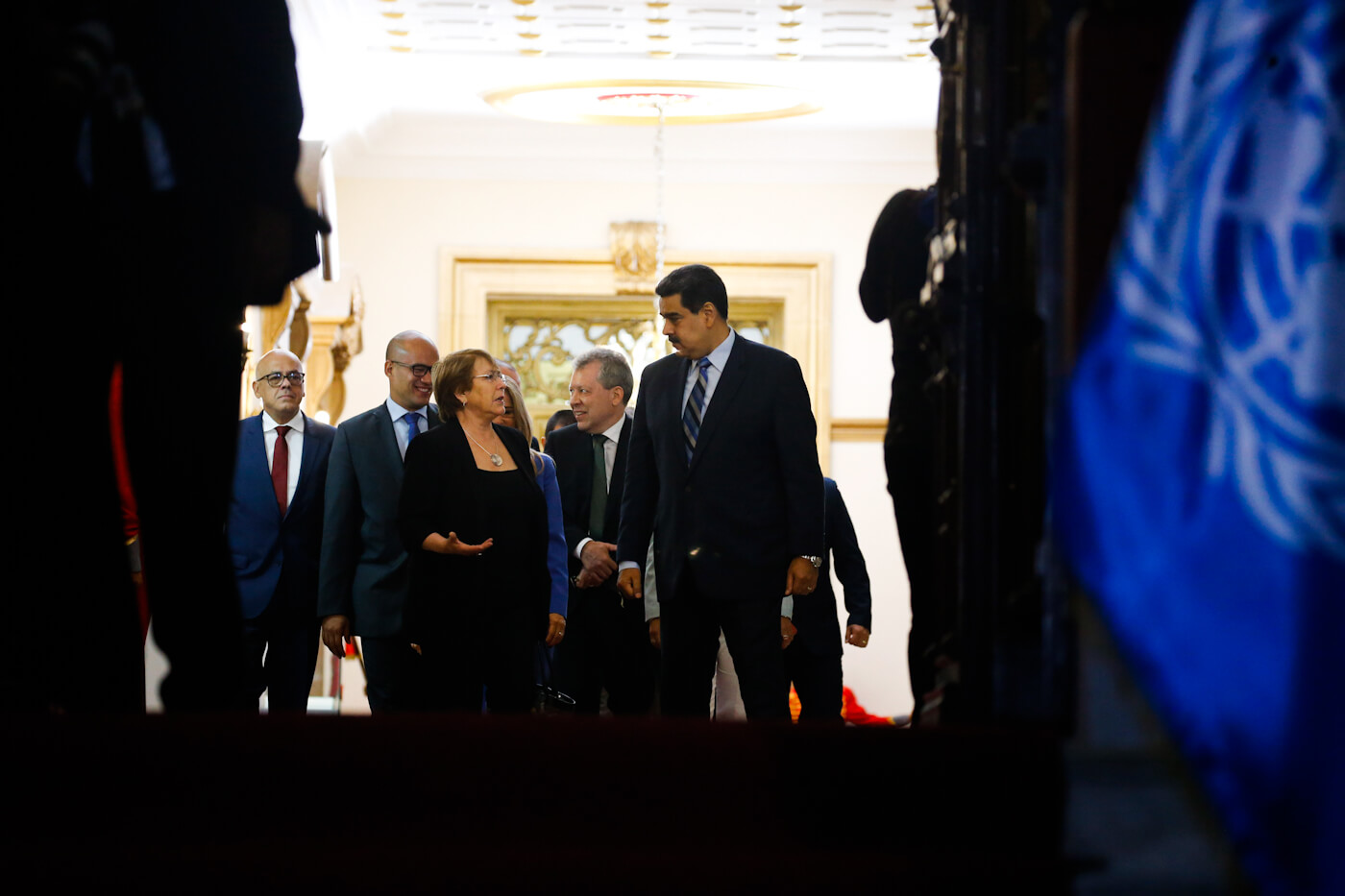 Michelle Bachelet, Nicolas Maduro