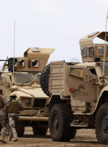 Saudi troops Yemen al-Mahrah Feature photo