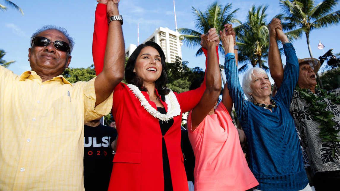 Aloha from Dr. Martin Luther King and Tulsi Gabbard
