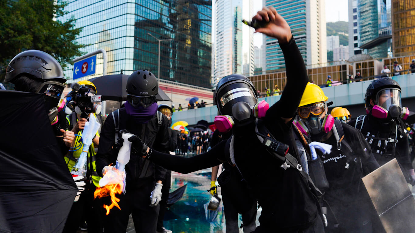 Hong Kong Protest Photo of the day