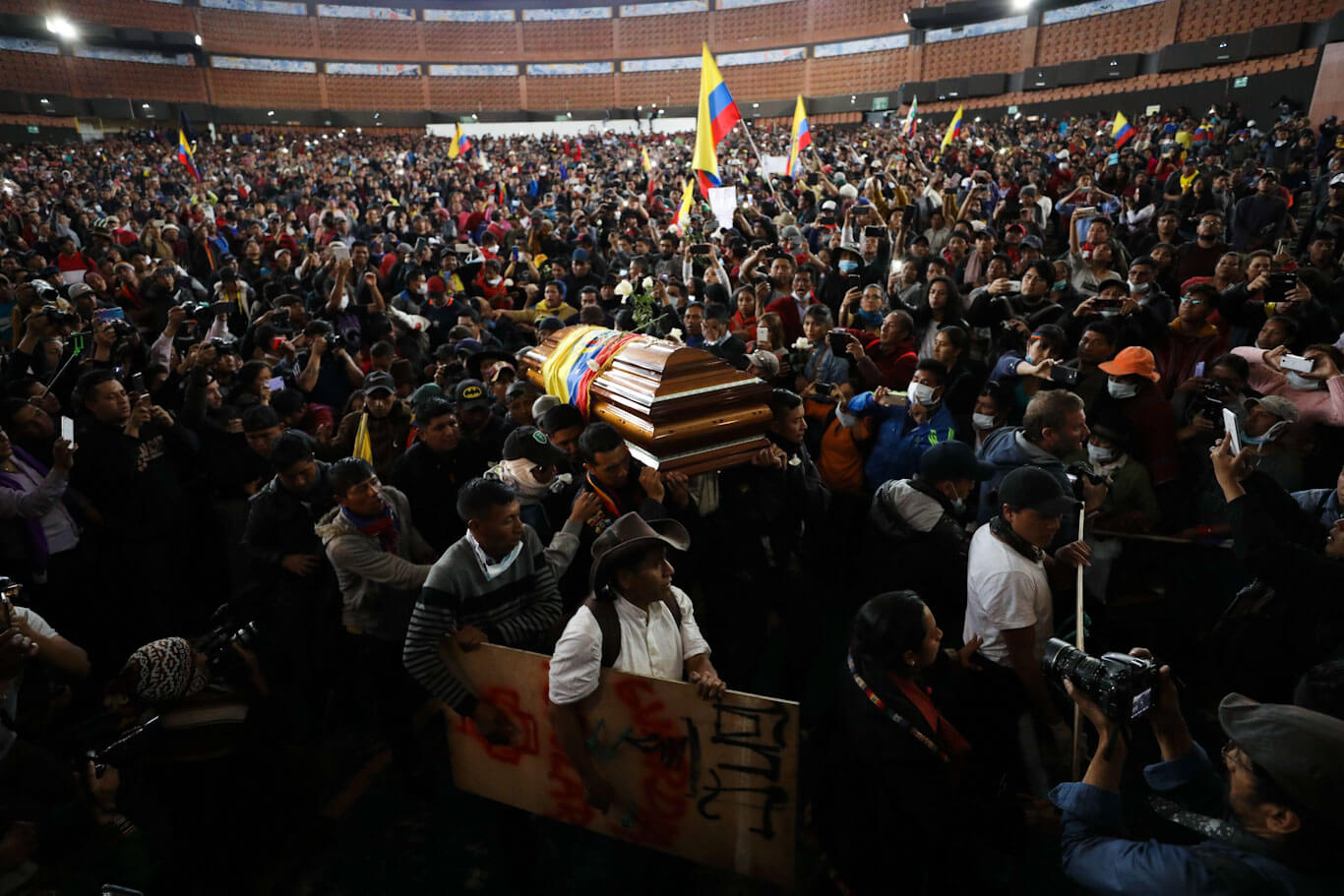 Protesta ecuatoriana