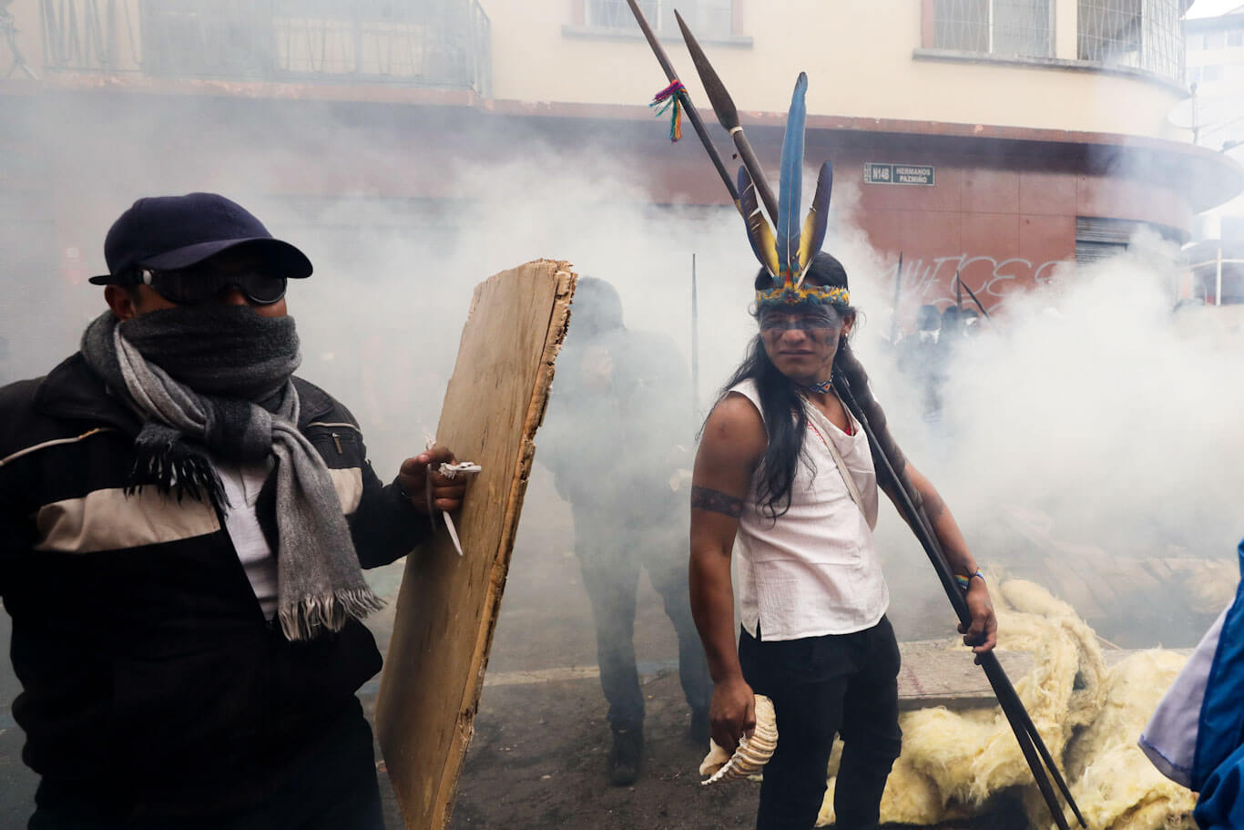 Protesta ecuatoriana