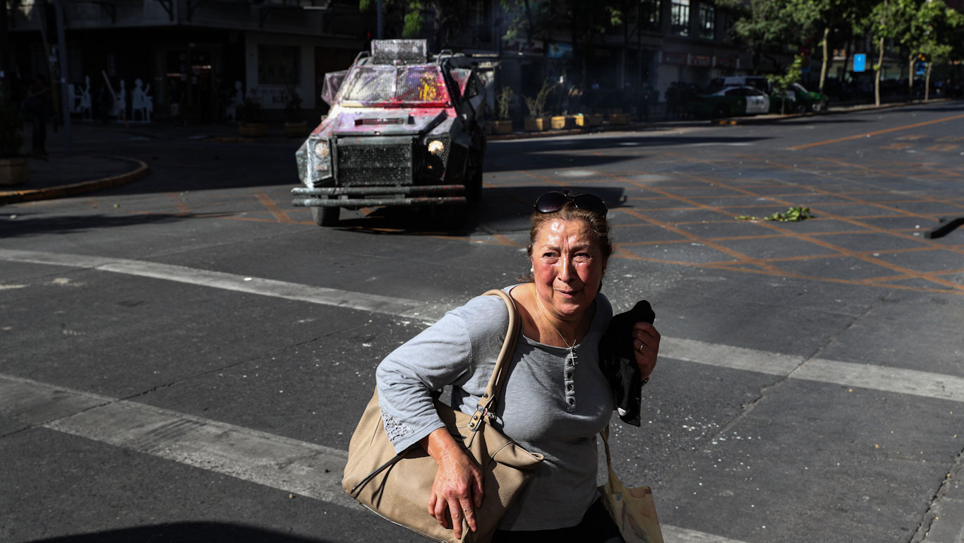 Chile Protests Photo of the day