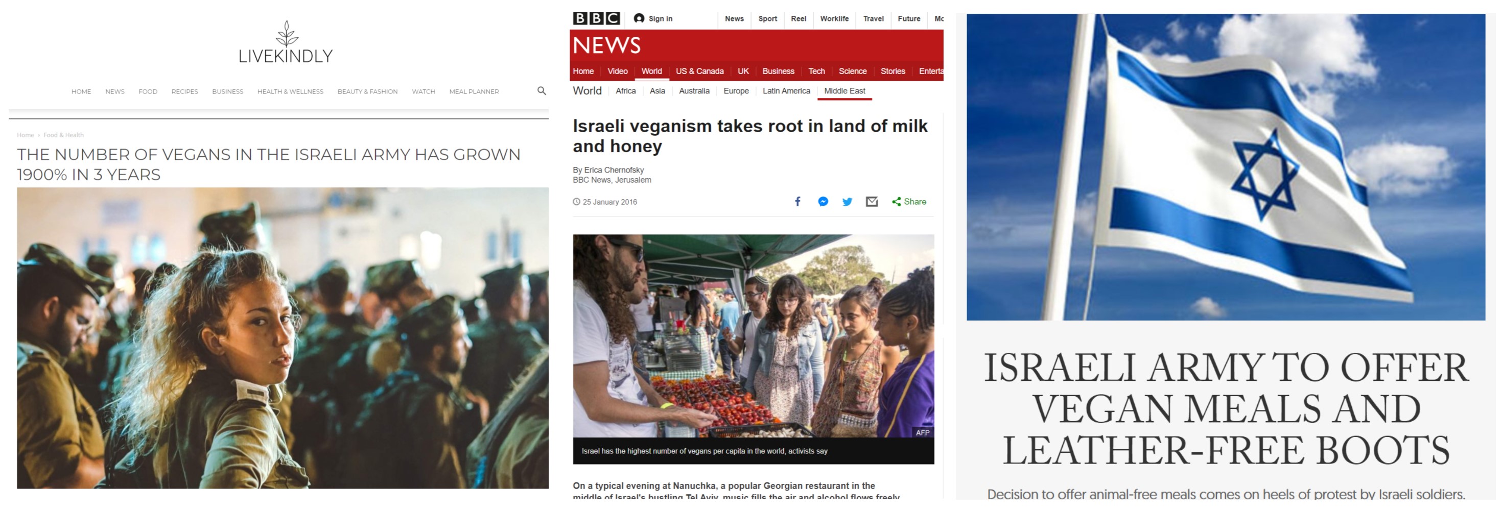 Israel veganos