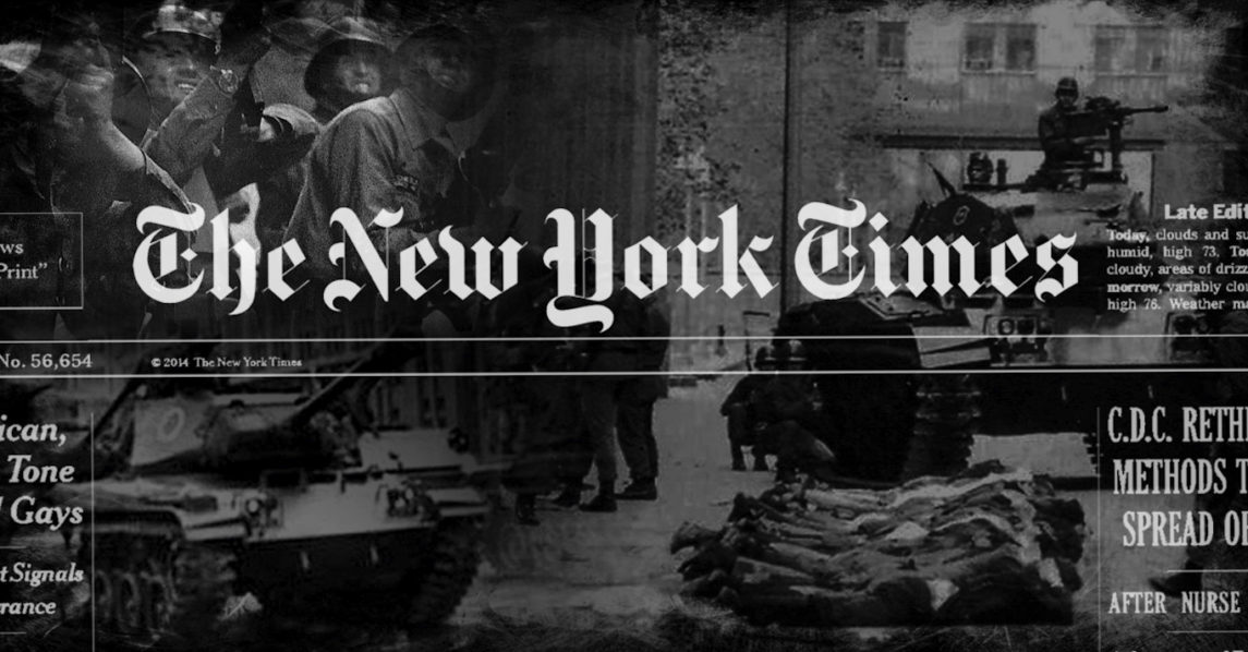 纽约时报的悠久历史认可美国支持的政变