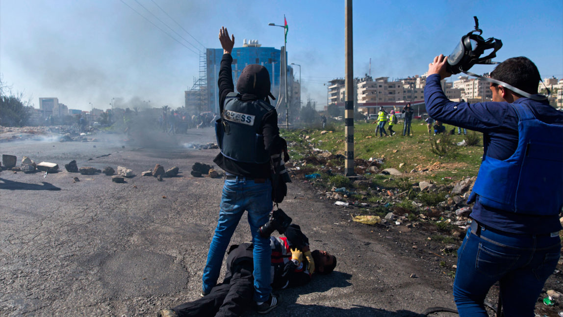 Palestinian journalist Feature photo