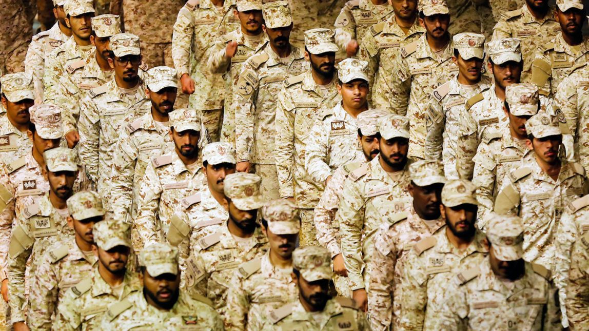 Saudi soldiers feature photo