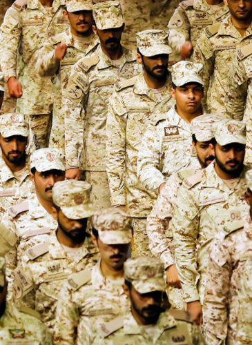 Saudi soldiers feature photo