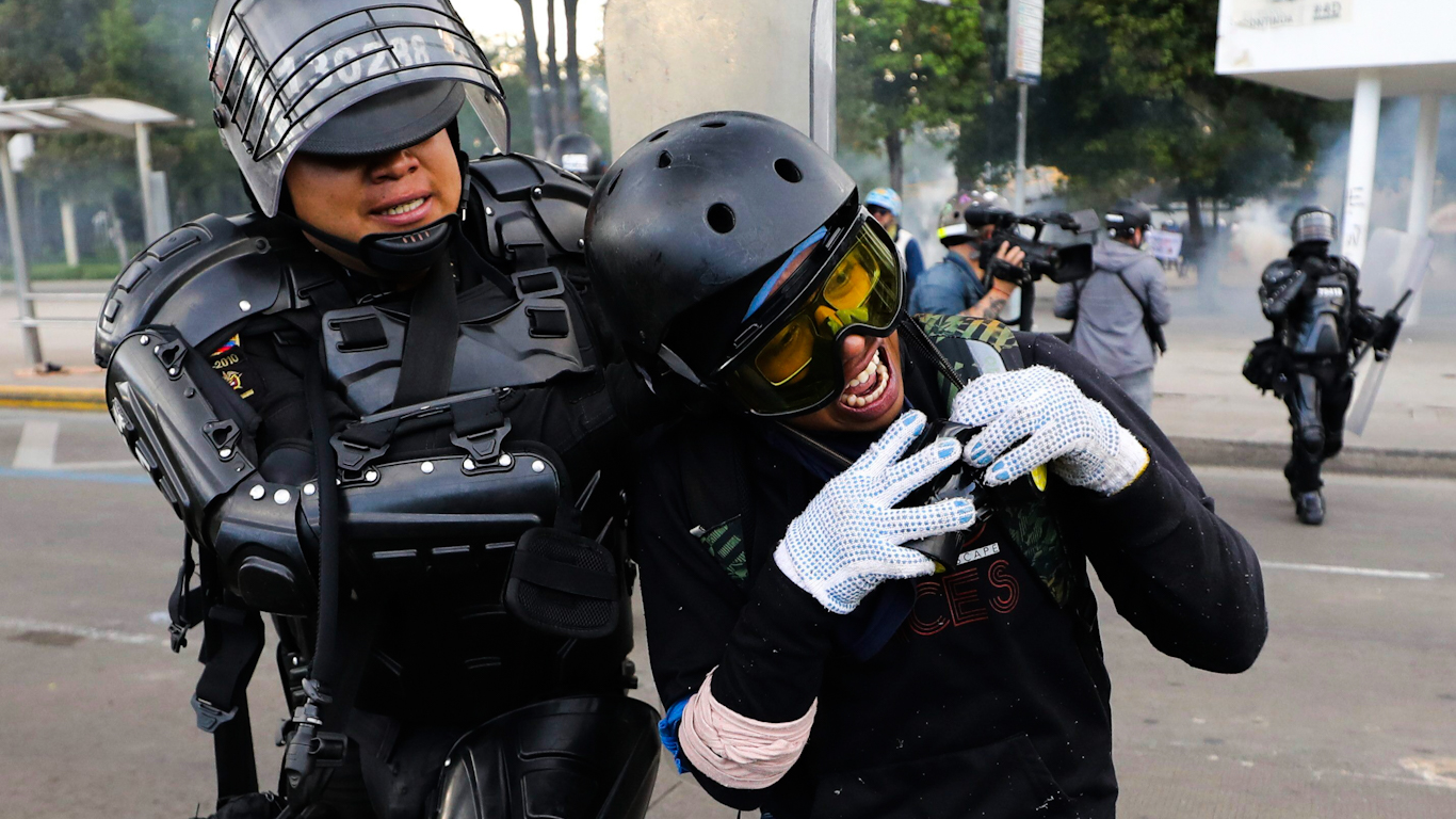 Colombia Protest photo of the day