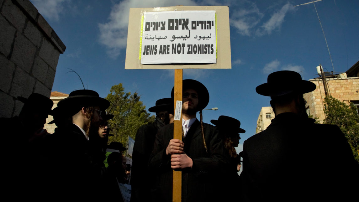 To Haredi Jews, Zionists Have Made a Land Where Jews Live in Constant Fear