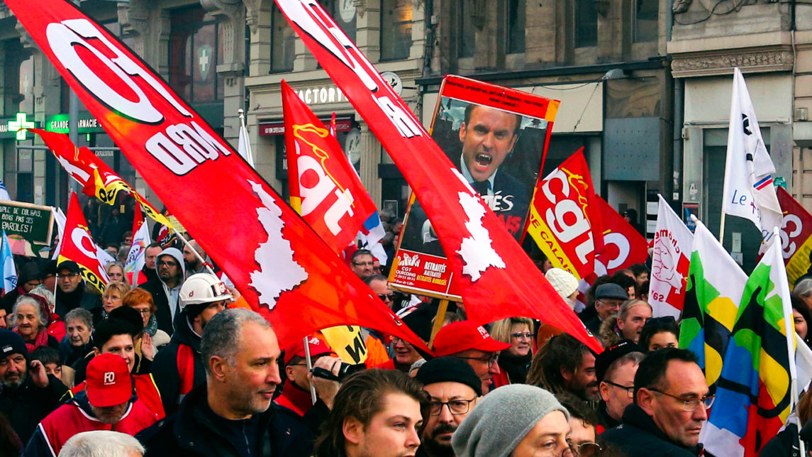 In France’s Longest Protests Since 1968, Striking Workers Continue the Fight Against Neoliberalism