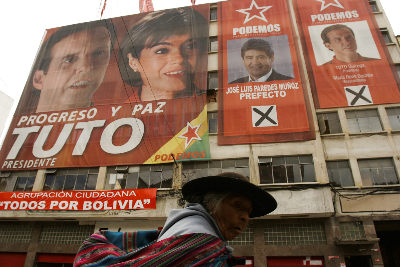 Jorge Tuto Quiroga Bolivia election
