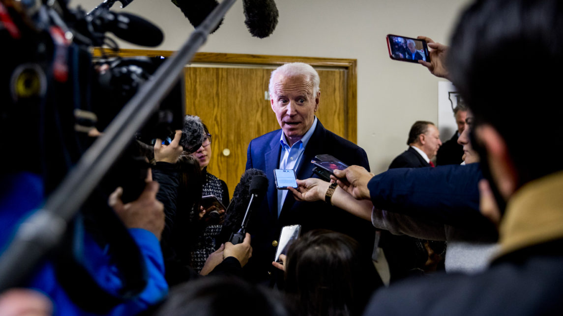 Los medios corporativos celebran después de darle a Joe Biden otra victoria