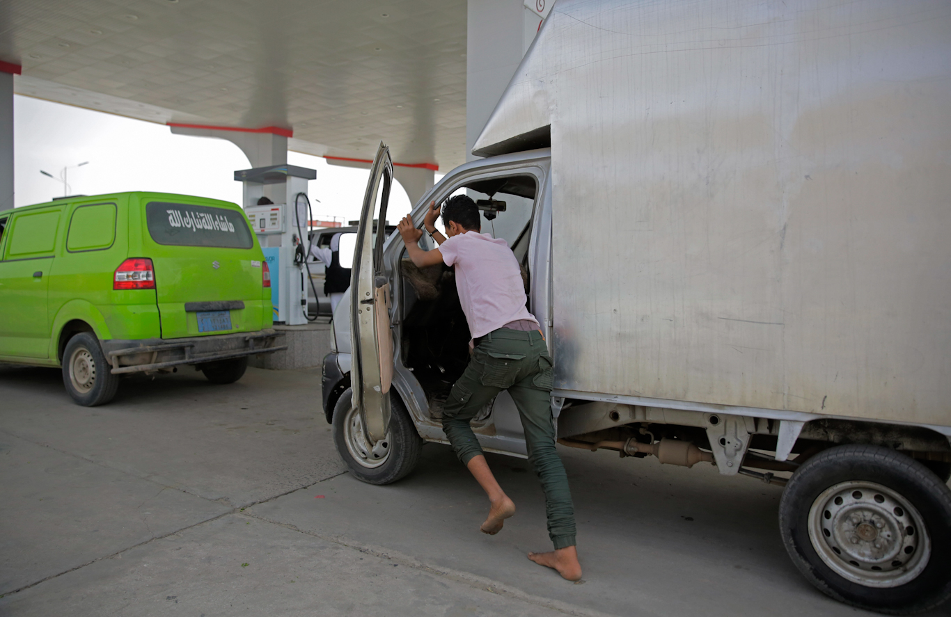 Bloqueo de combustible en Yemen