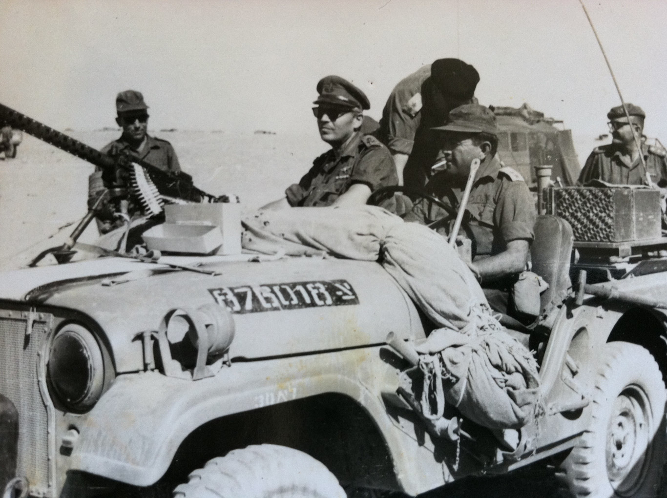 General Matti Peled in the field, June, 1967. Photo | Courtesy | Miko Peled