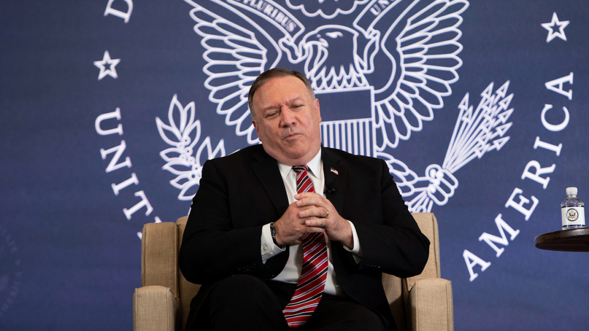 Mike Pompeo Delineates Atlanticist Playbook To Target China, Russia and Iran  