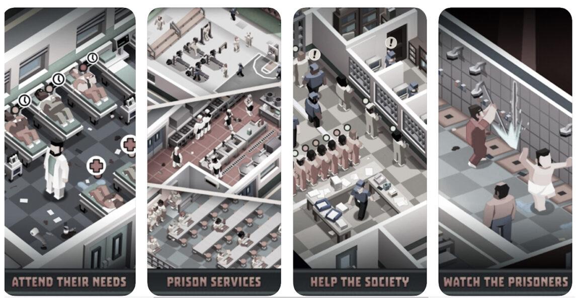 私人监狱模拟游戏在Apple App Store上风靡一时