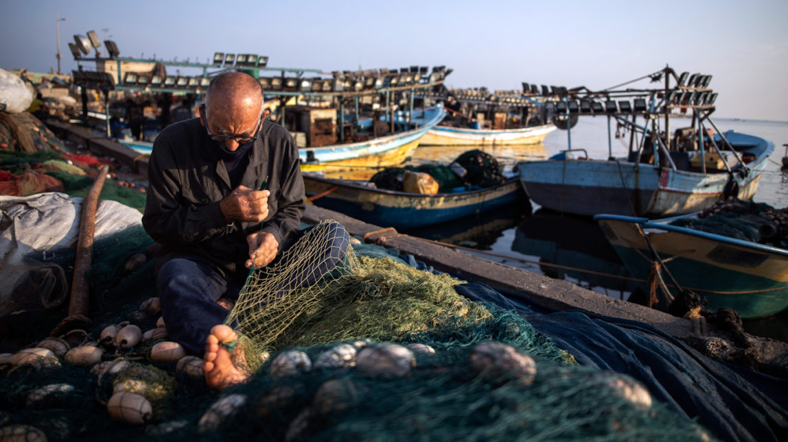 Gaza Fisherman Feature photo
