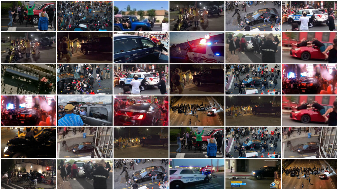 数以百计的撞车袭击标志着美国内乱的新常态