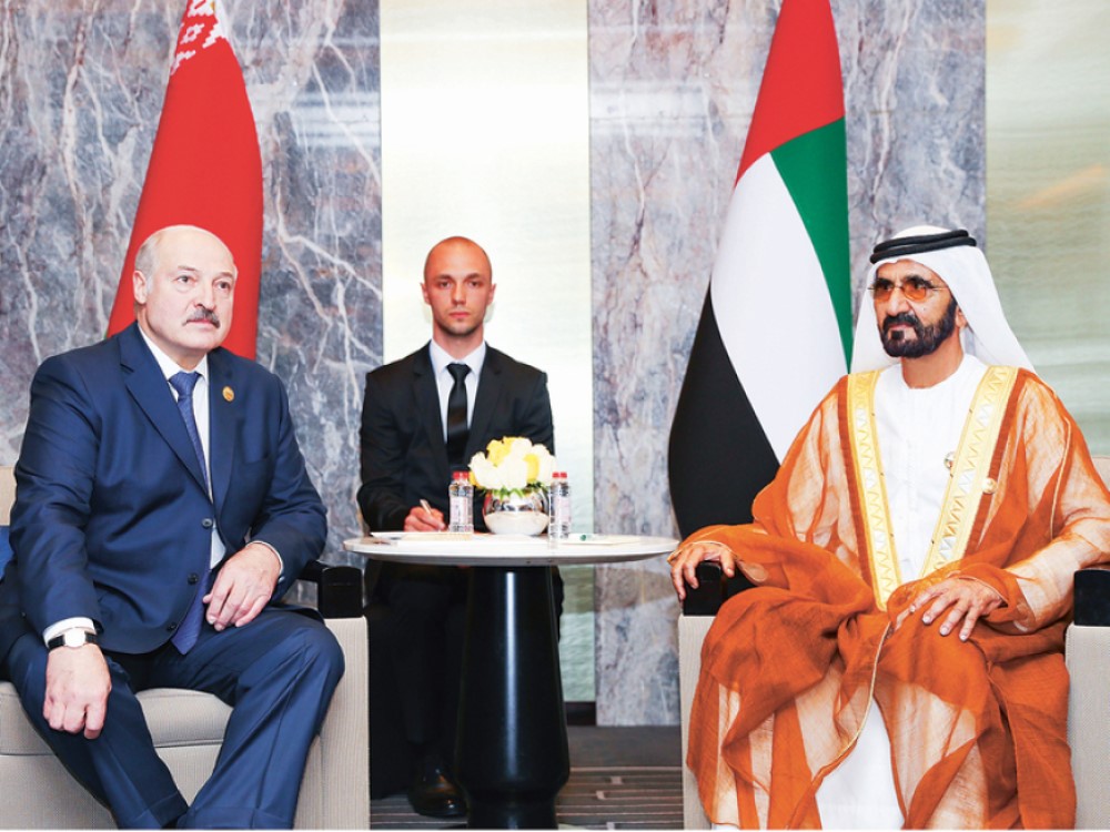 Lukashenko Mohammed bin Rashid 