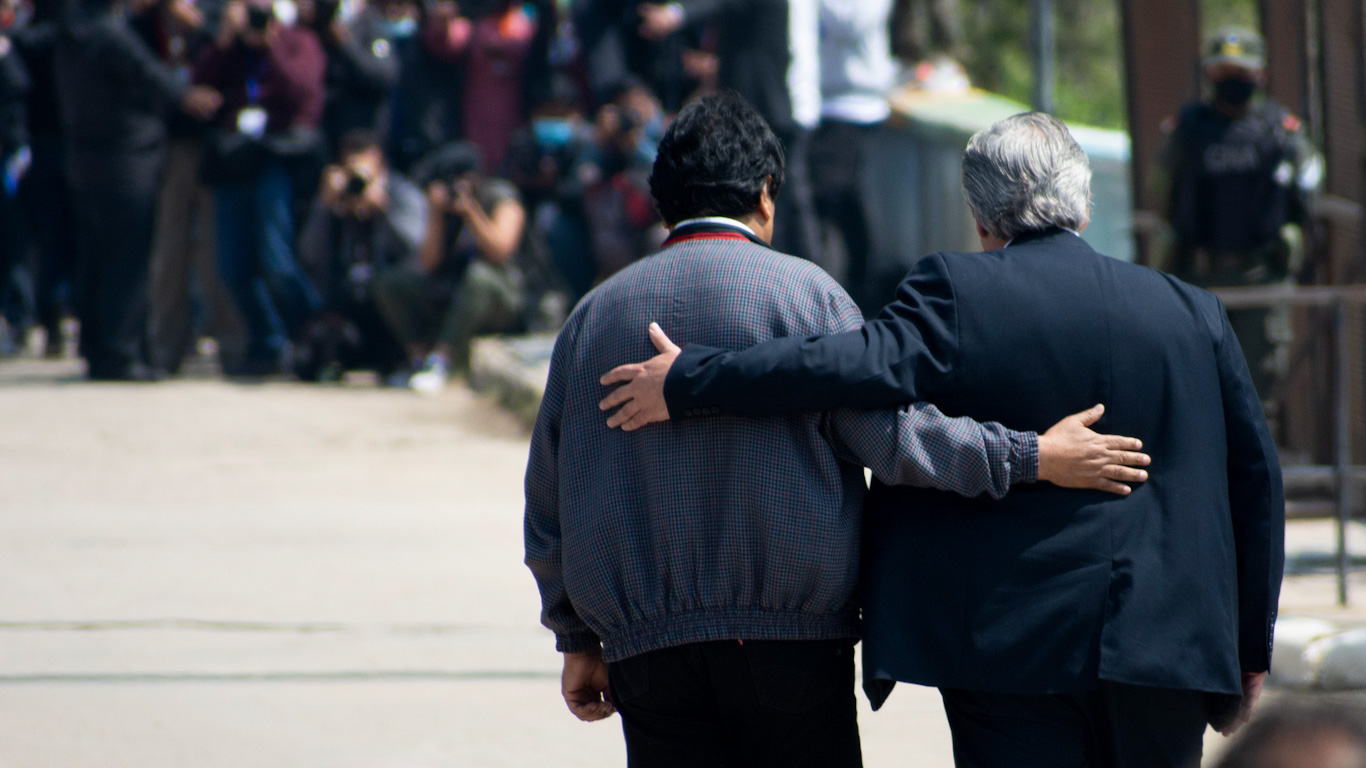 Evo Morales photo of the day