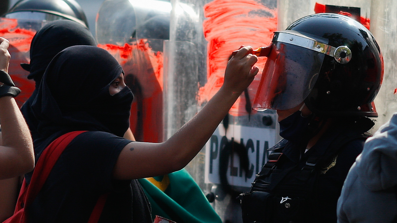 Mexico Protest Photo of the Day