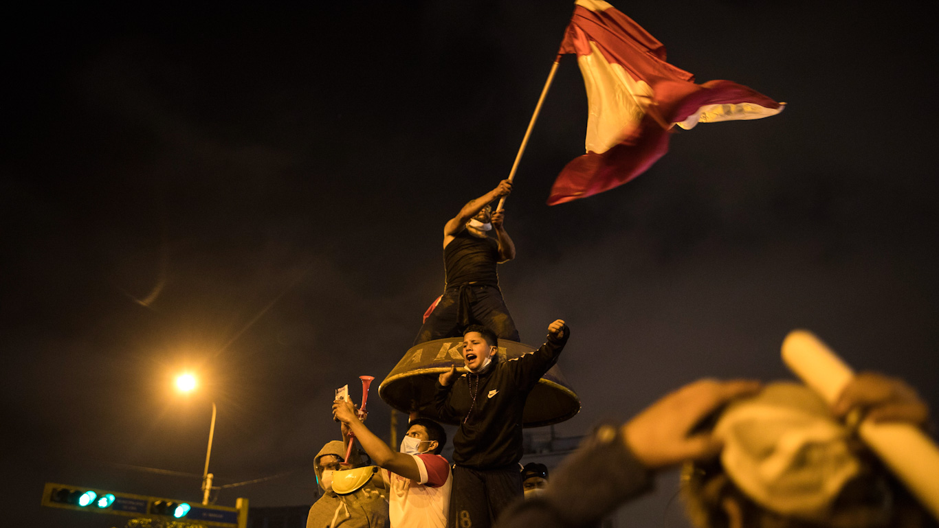 Peru Coup Photo of the day