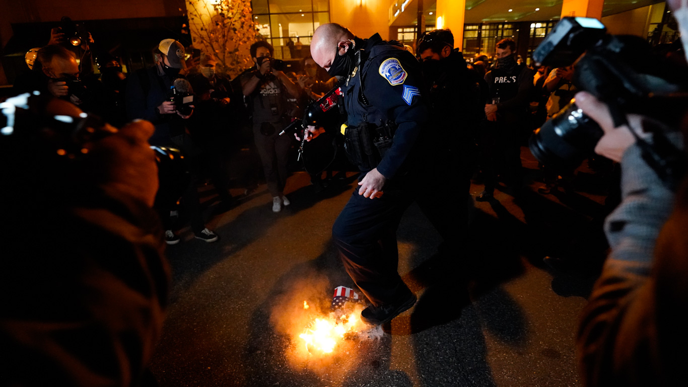 Election 2020 Protest photo of the day