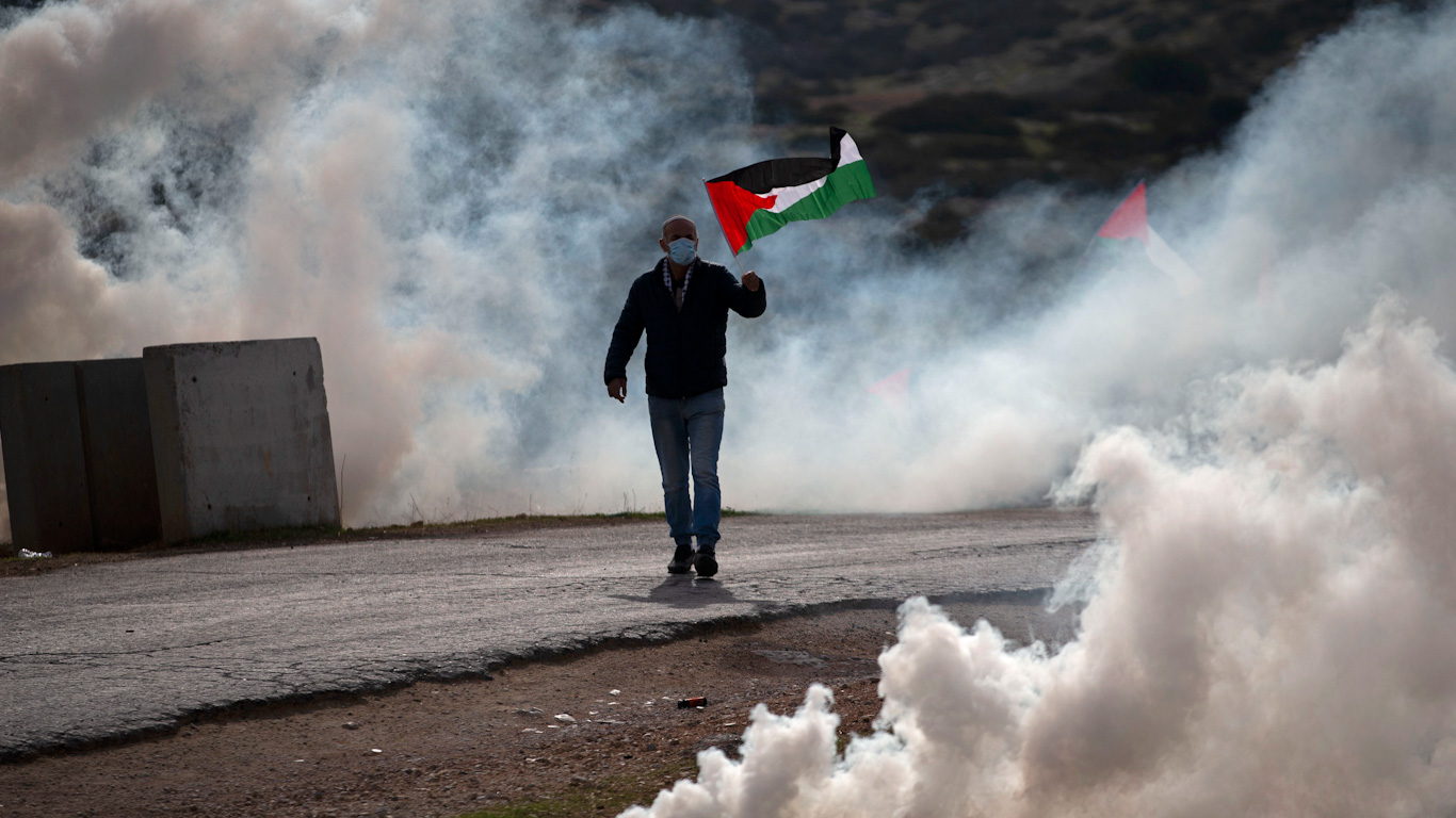 Palestinian protest