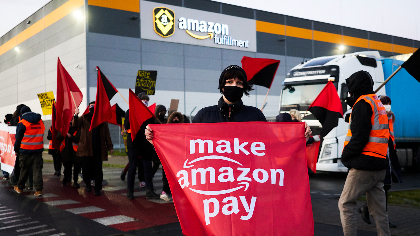 Amazon Protest Photo of the day