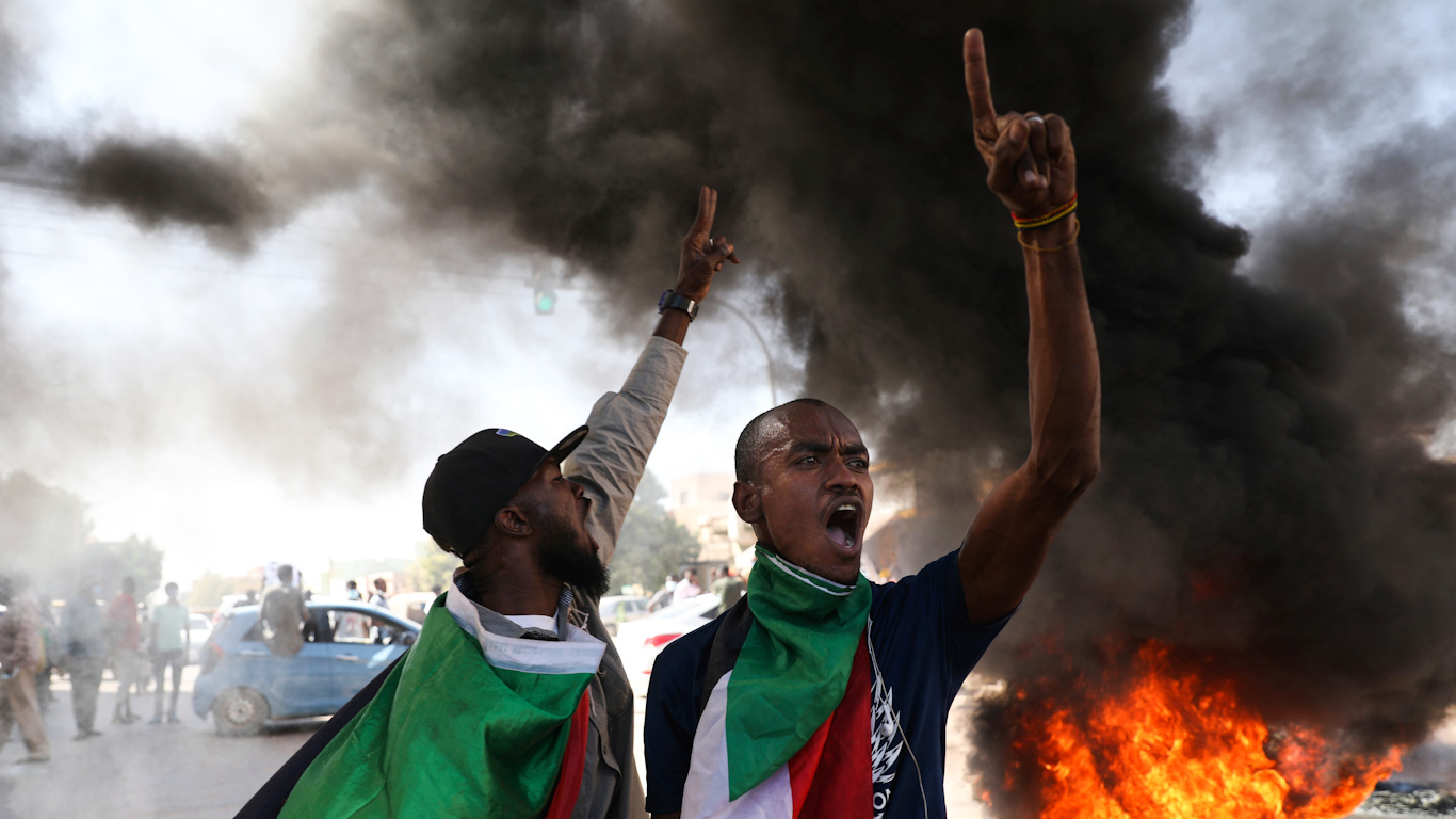 Sudan Protest Photo of the day