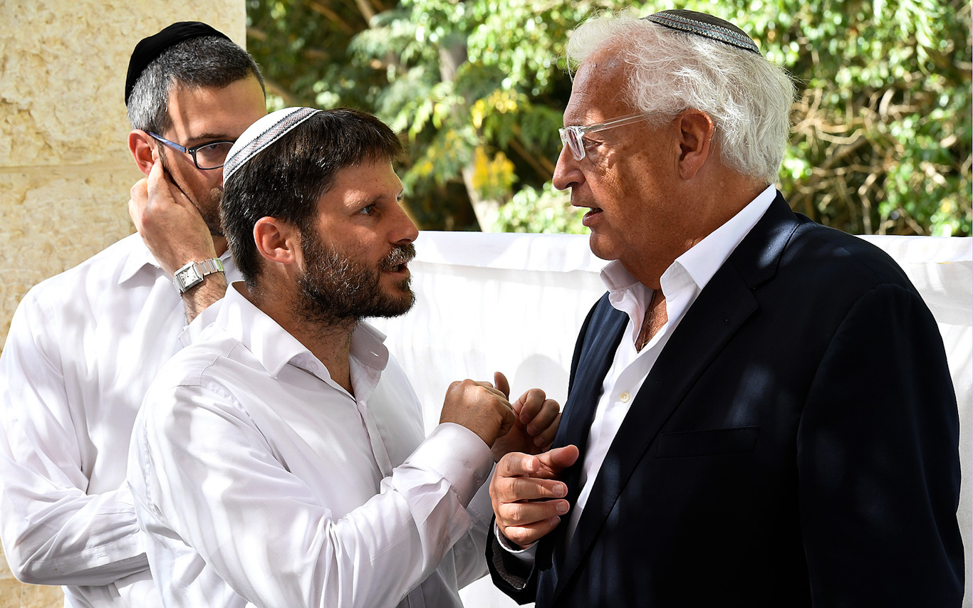 David Friedman Bezalel Smotrich