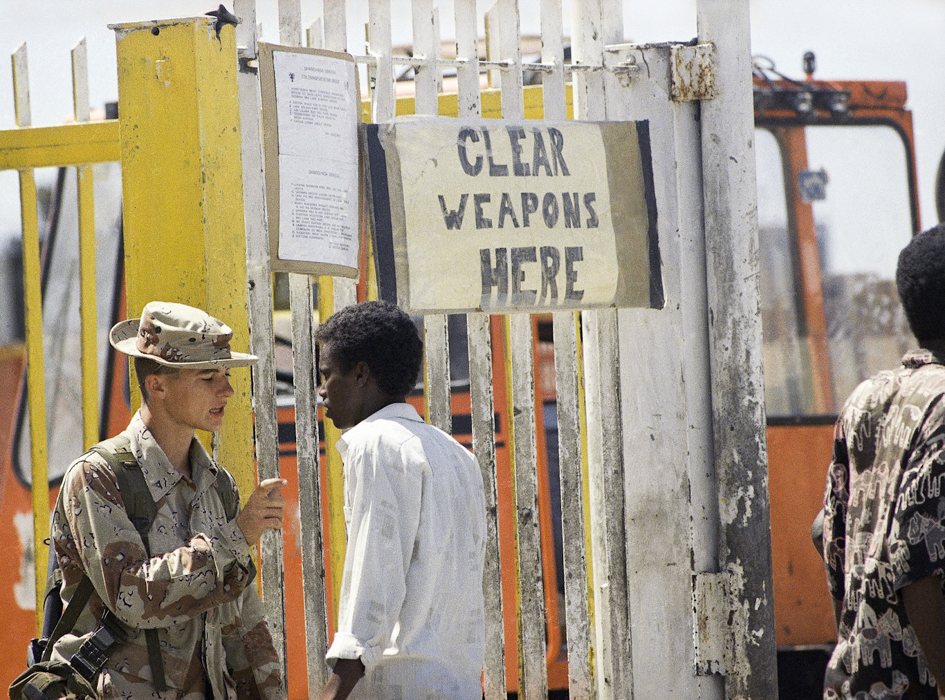 Tropas estadounidenses de Somalia 1993