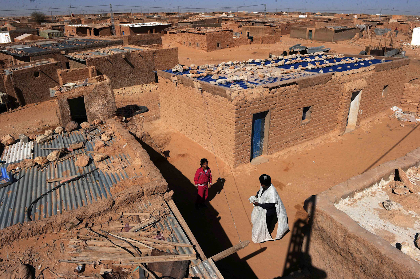 Лагерь беженцев в Западной Сахаре