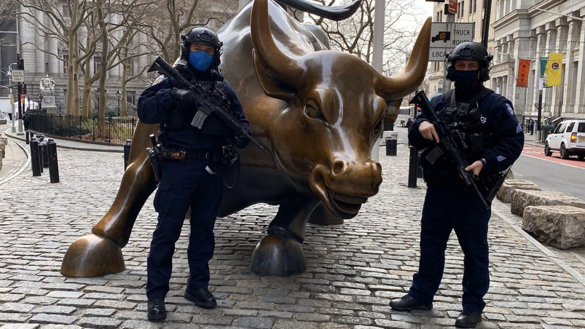 NYPD Wall Street Feature phot