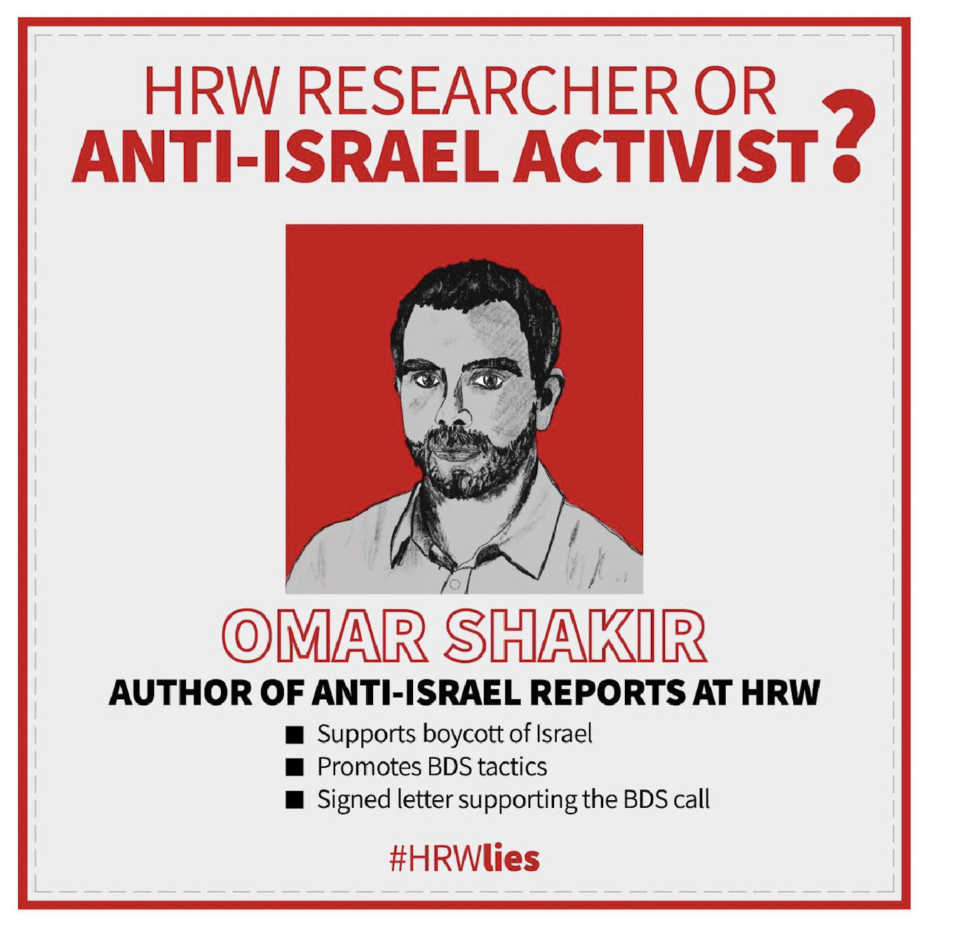 Omar Shakir HRW