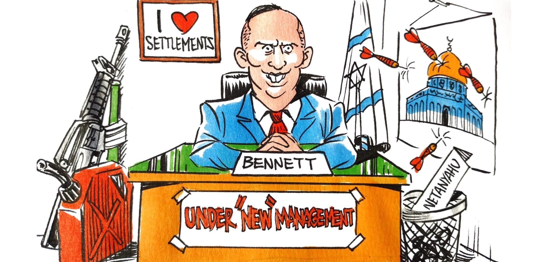 Naftali Bennett: Israel's apartheid regime is under new management